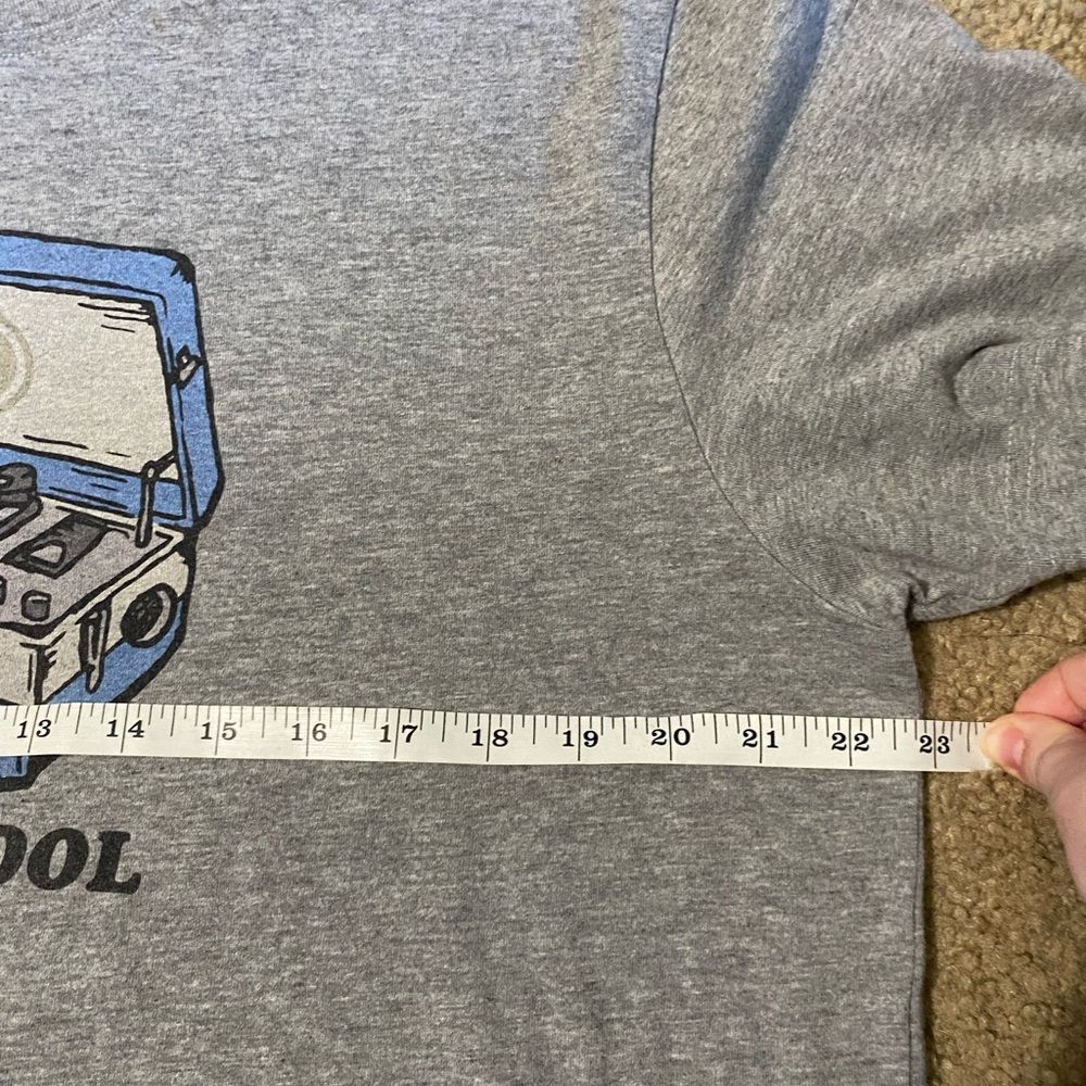 Life is Good Old School Record Player Tshirt - Picture 5 of 5